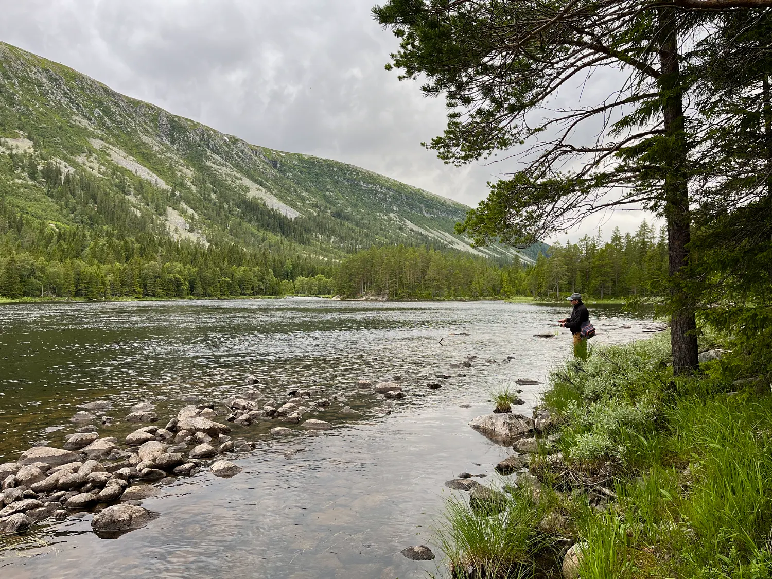 Pêche sur la Trysilaelva en Norvège
